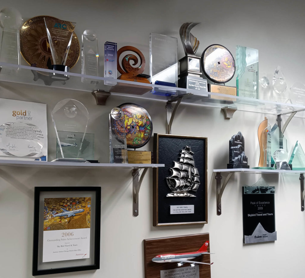 Awards Sky Bird Travel & Tours Best Airline Consolidator