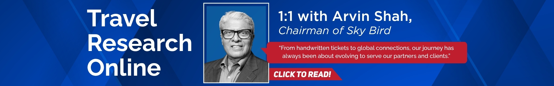 Travel research with Arvin Shah